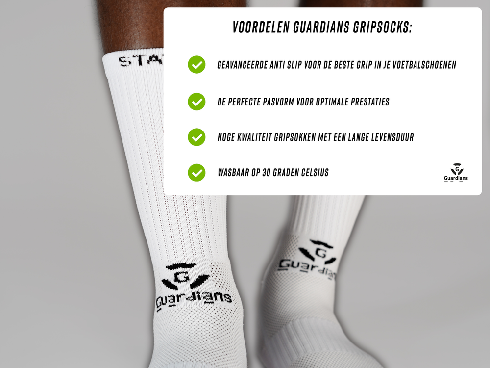 Guardians Gripsocks White